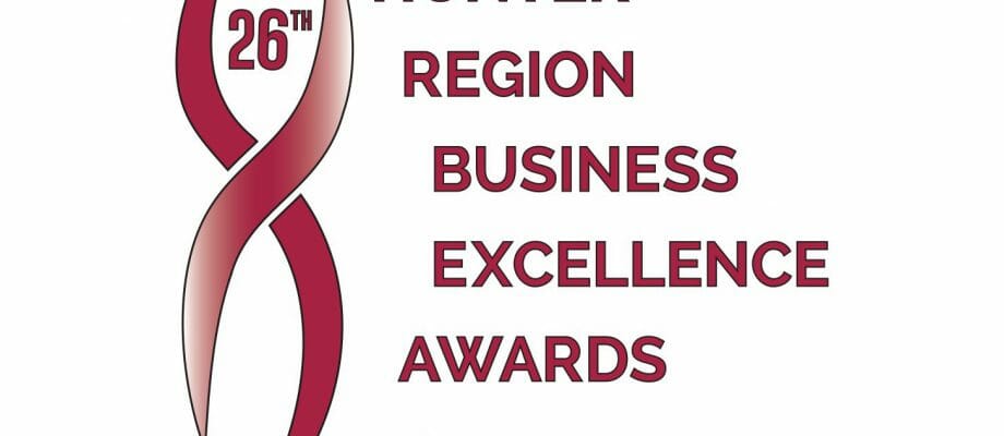 Hunter Regional Business excellence awards graphic