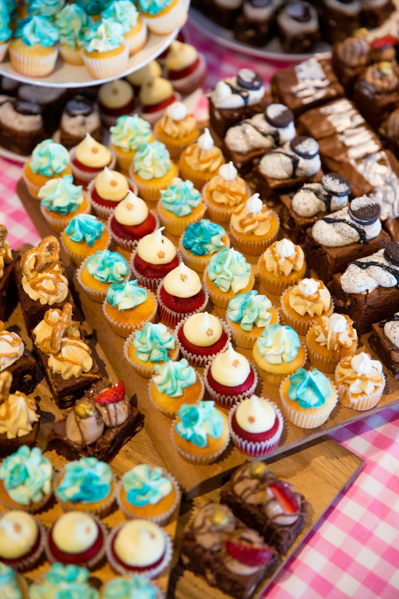 Something sweet, yummy cupcakes for Dining in the dark charity event