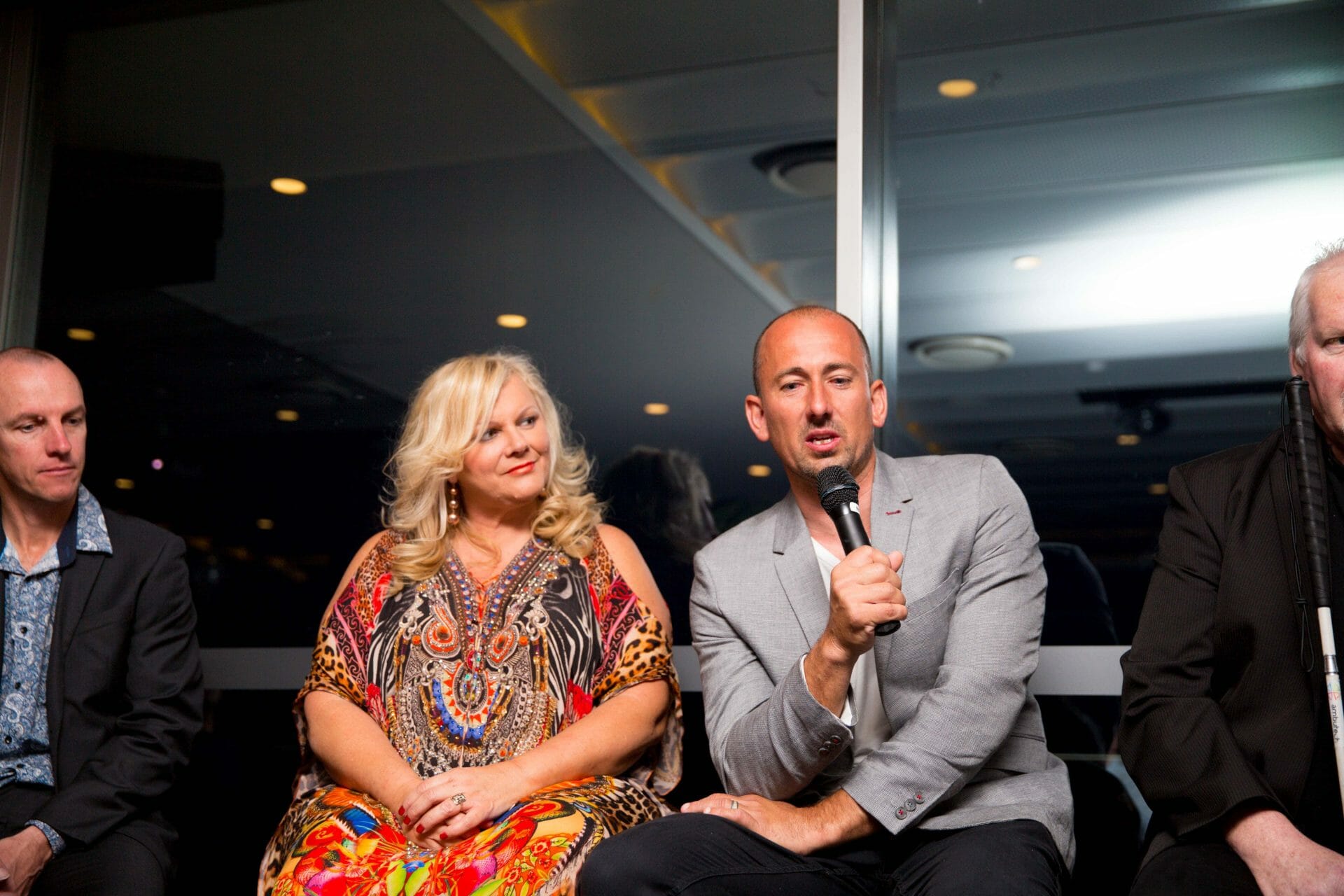 Guest speaker for Cure blindness Australia charity event